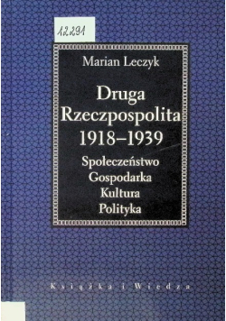 Druga Rzeczpospolita 1918 - 1939