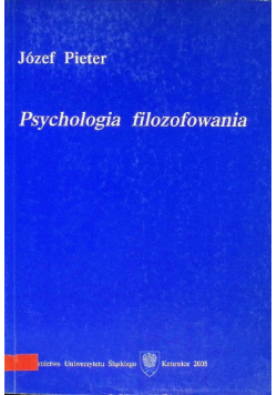 Psychologia filozofowania