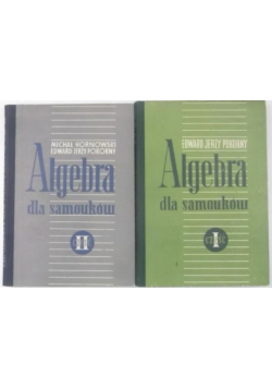 Algebra dla samouków Tom I i II
