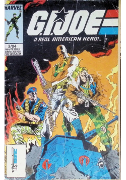 Gijoe a real american hero Nr 3 / 94