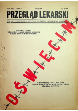 Przegląd lekarski Tom XXII Seria II Nr 1 / 71