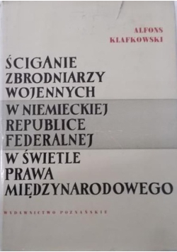 Ściganie zbrodniarzy wojennych w Niemieckiej Republice Federalnej