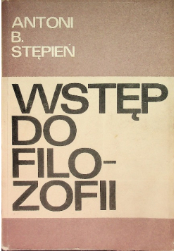 Wstęp do filozofii