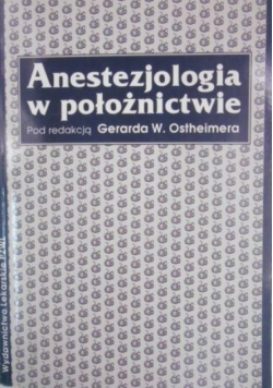 Anestezjologia w położnictwie