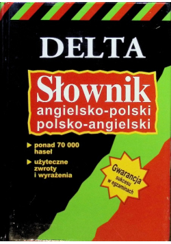 Słownik angielsko - polski polsko - angielski