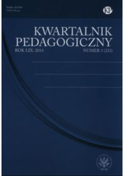 Kwartalnik pedagogiczny Nr 3