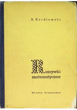 Rozrywki matematyczne