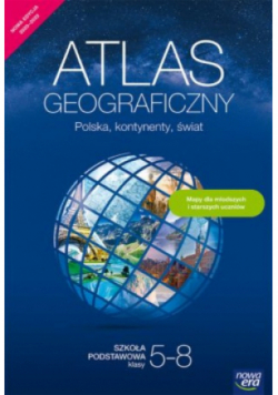 Atlas geograficzny SP Polska kontynenty