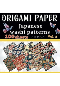 Origami Paper Japanese washi patterns: Vol 2