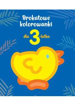 Brokatowe kolorowanki dla 3-latka
