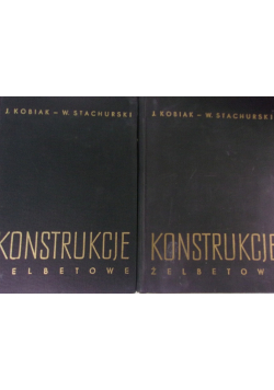 Konstrukcje żelbetowe Zestaw Tom I i II