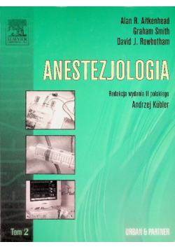 Anestezjologia Tom 2