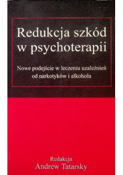 Redukcja szkód w psychoterapii