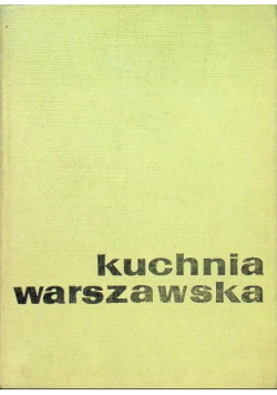 Kuchnia warszawska