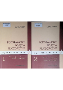 Podstawowe pojęcia filozoficzne Tom I i II