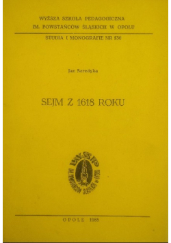 Sejm z 1618 roku