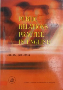 Public Relations Practice in English