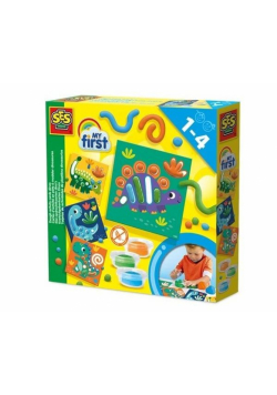 My first Karty aktywności dino z ciastoliną