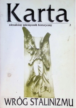 Karta niezależny miesięcznik historyczny Wróg Stalinizmu Nr 3