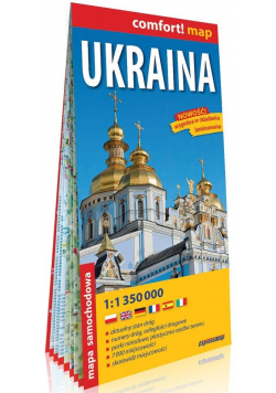 Comfort! map Ukraina 1:1 350 000 mapa