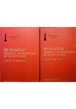 Humanitas Projekty antropologii Humanistycznej Część 2