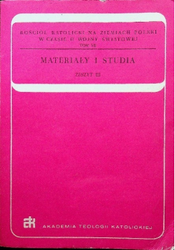 Materiały i studia