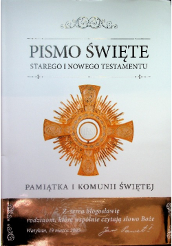 Pismo Święte Starego i Nowego Testamentu
