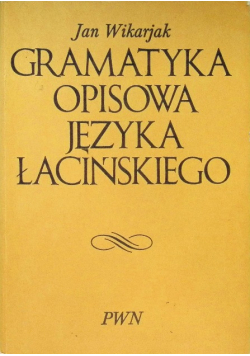 Gramatyka opisowa języka łacińskiego