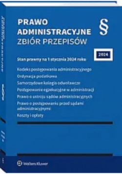 Prawo administracyjne Zbiór przepisów