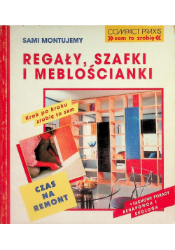 Regały  szafki i meblościanki