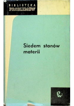 Siedem stanów materii