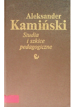 Studia i szkice pedagogiczne
