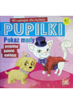 Pupilki pokaz mody 90 naklejek