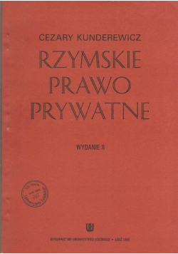 Rzymskie prawo prywatne