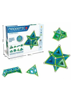 Klocki magnetyczne 65el