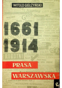 Prasa warszawska 1661 - 1914