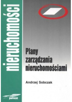 Plany zarządzania nieruchomościami