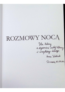 Rozmowy nocą