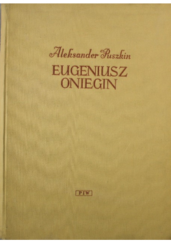 Eugeniusz Oniegin
