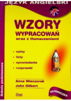 Język angielski Wzory wypracowań wraz z tłumaczeniami
