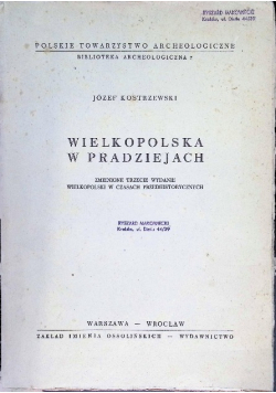 Wielkopolska w pradziejach