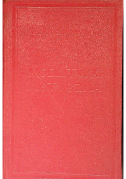 Modlitwa mistyczna 1922 r.