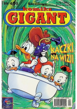 Komiks gigant kaczki na wizji Nr 4 / 98