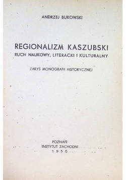 Regionalizm Kaszubski 1950 r.