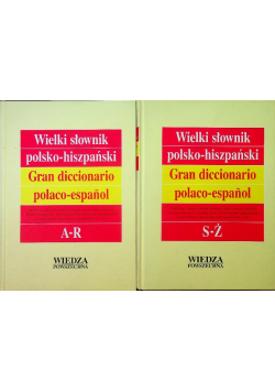 Wielki słownik polsko - hiszpański Tom 1 i 2