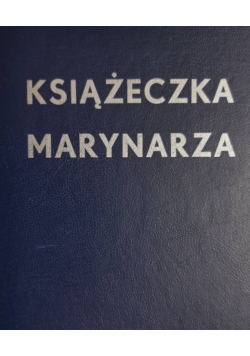 Książeczka Marynarza
