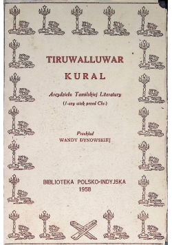 Tiruwalluwar Kural