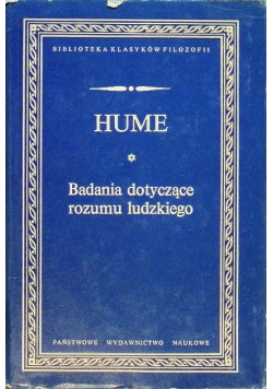 Badania dotyczące rozumu ludzkiego