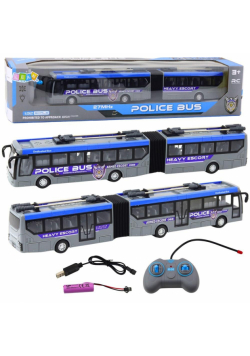 Autobus policyjny przegubowy RC 1:32