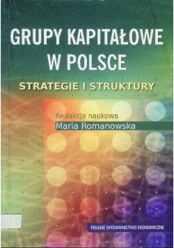 Grupy kapitałowe w Polsce